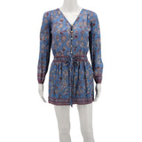 VERONICA B PRINT DRESSES BLUE S | 2