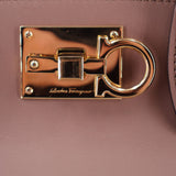 FERRAGAMO LARGE STUDIO SATCHELS TAUPE