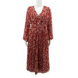 EN SAISON PRINT MAXI DRESSES RED S