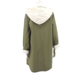 EILEEN FISHER REVERSIBLE OUTERWEAR GREEN M