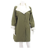 EILEEN FISHER REVERSIBLE OUTERWEAR GREEN M