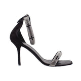 LOUIS VUITTON APPEAL HEELED SANDALS BLACK 38