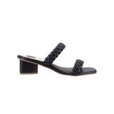 DOLCE VITA BRAIDED SANDALS BLACK 11 US