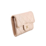 CHANEL METALLIC LAMBSKIN MICRO BELT BAGS GOLD