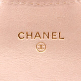 CHANEL METALLIC LAMBSKIN MICRO BELT BAGS GOLD