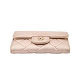 CHANEL METALLIC LAMBSKIN MICRO BELT BAGS GOLD