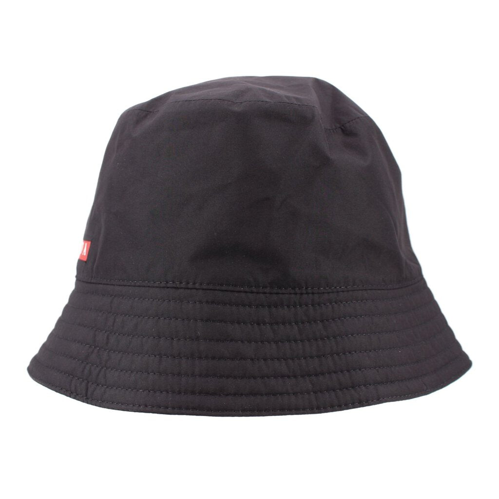 PRADA SPORT NYLON BUCKET HATS BLACK XL