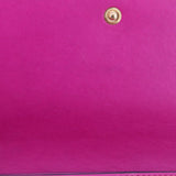 CHRISTIAN LOUBOUTIN MACARON SPIKE STUD WRISTLET WALLETS PINK