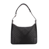 GUCCI CANVAS SHOULDER BAGS BLACK