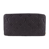 LOUIS VUITTON EMPREINTE ZIPPY WALLETS BLACK