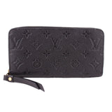 LOUIS VUITTON EMPREINTE ZIPPY WALLETS BLACK