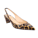 CHRISTIAN LOUBOUTIN PATENT LEATHER HEELS LEOPARD 39.5 EU | 8 US