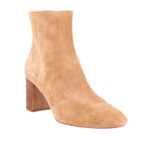 TORY BURCH BROOKE 70MM SUEDE ANKLE BOOTIES TAN 10 US