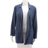 ANTHRO OPEN FRONT BLAZERS BLUE L | 12