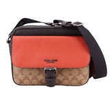 COACH HUDSON CROSSBODYS BLACK/MULTI