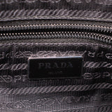 PRADA VELA STUDDED CROSSBODYS BLACK