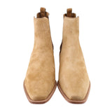 TORY BURCH SUEDE BOOTS TAN 8.5