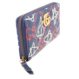 GUCCI GHOST WALLETS NAVY PRINT