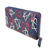 GUCCI GHOST WALLETS NAVY PRINT