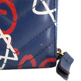 GUCCI GHOST WALLETS NAVY PRINT