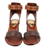 LOUIS VUITTON PASSENGER SANDALS MONOGRAM 39 EU | 8 US