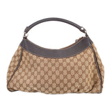 GUCCI ABBEY D RING SHOULDER BAGS TAN