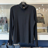 AKRIS T NECK TOPS BLACK L | 14