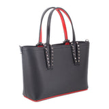 CHRISTIAN LOUBOUTIN MINI CABATA TOTES BLACK