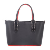 CHRISTIAN LOUBOUTIN MINI CABATA TOTES BLACK