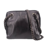 PRADA LEATHER CROSSBODYS BLACK