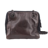 PRADA LEATHER CROSSBODYS BLACK