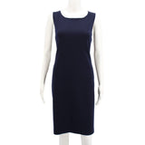 ST JOHN SLEEVELESS DRESSES NAVY M | 10