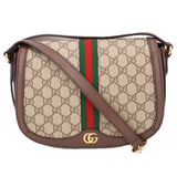 GUCCI OPHIDIA FLAP CROSSBODYS GG/WEB