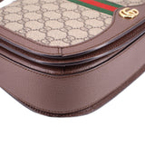 GUCCI OPHIDIA FLAP CROSSBODYS GG/WEB