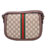 GUCCI OPHIDIA FLAP CROSSBODYS GG/WEB