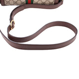 GUCCI OPHIDIA FLAP CROSSBODYS GG/WEB