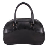 PRADA MINI NYLON HANDLE BAG BLACK