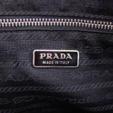 PRADA MINI NYLON HANDLE BAG BLACK