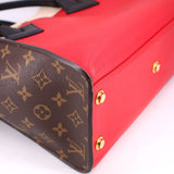 LOUIS VUITTON ON MY SIDE MM SATCHELS RED/MONOGRAM