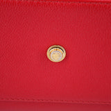 LOUIS VUITTON ON MY SIDE MM SATCHELS RED/MONOGRAM