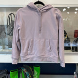 ATHLETA RETROPLUSH HOODED SWEATSHIRT TOPS LILAC XS