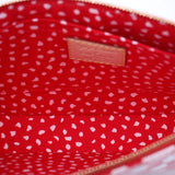 LOUIS VUITTON YAYOI KUSAMA POCHETTE POUCHES RED