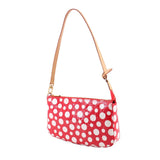 LOUIS VUITTON YAYOI KUSAMA POCHETTE POUCHES RED