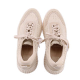 DOLCE VITA WOVEN SNEAKERS CREAM 10 US