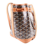 GOYARD PETIT FLOT BUCKET CROSSBODYS BROWN