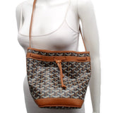GOYARD PETIT FLOT BUCKET CROSSBODYS BROWN
