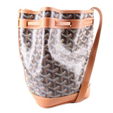 GOYARD PETIT FLOT BUCKET CROSSBODYS BROWN