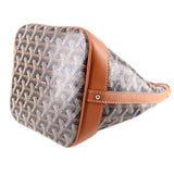 GOYARD PETIT FLOT BUCKET CROSSBODYS BROWN