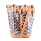 GOYARD PETIT FLOT BUCKET CROSSBODYS BROWN