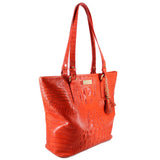 BRAHMIN MEDIUM ASHER MELBOURNE TOTES RED